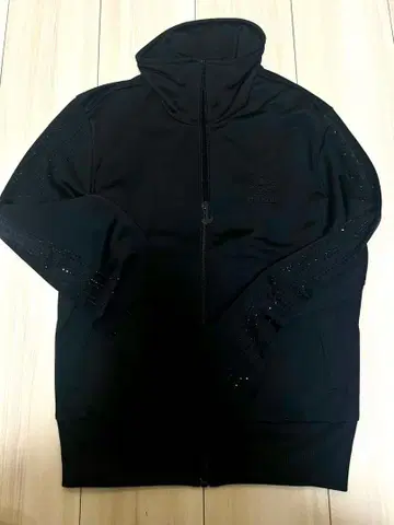 adidas 블랙 집업 후드티