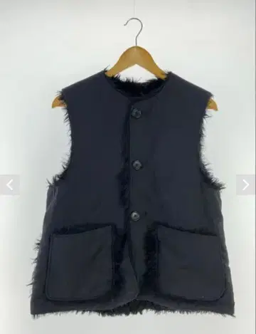 Engineered Garments 오버 베스트 리버서블 베스트