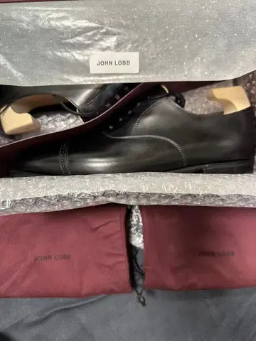 JOHN LOBB 블랙 드레스 슈즈