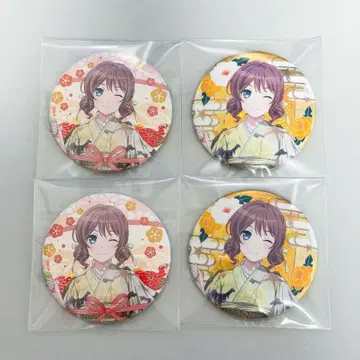 뱅드림 포피파 Poppin'Party 야마부키 사아야 캔뱃지 2세트