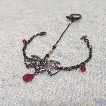 ANNA SUI 할로윈 핸드 팔찌 반지