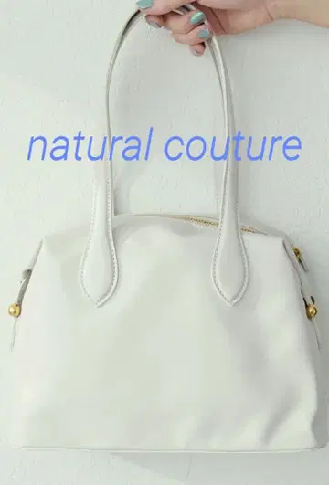 미들 보스턴 백*아이보리