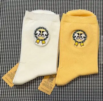 팬더 우에노 동물원 샤오레이 타비오 우에노 한정판 삭스 양말 세트