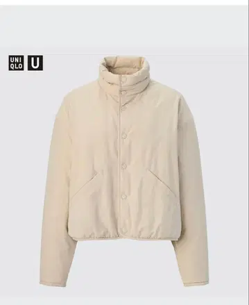 UNIQLO U 베이지 다운 자켓
