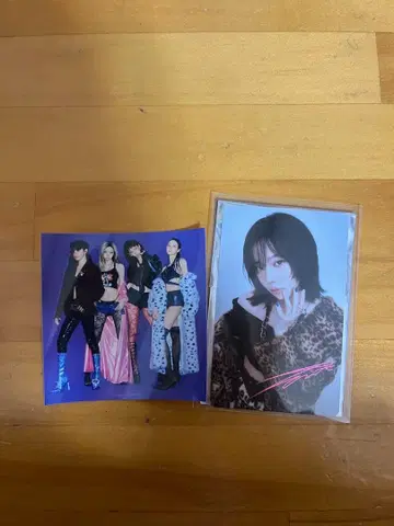 aespa 윈터 트레이딩 카드 (금박 사인 포함)