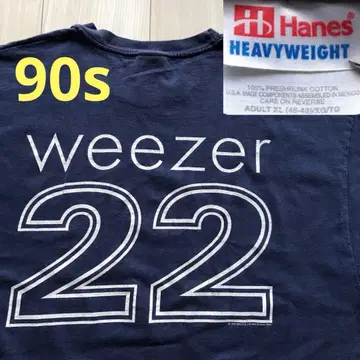 초레어 08 weezer 위저 1995년제 빈티지 T셔츠 22