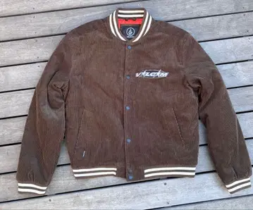 [ 택 포함 ] VOLCOM 코듀로이 퀼팅 자켓