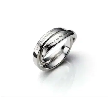 NEIGHBORHOOD Silver Double Ring 'Silver'