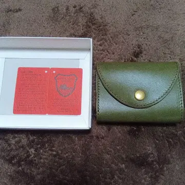 천연 가죽 도치기 가죽 지갑