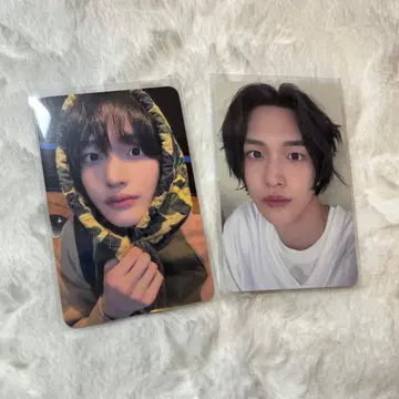 RIIZE 원빈 musicplant 럭키 드로우 포토카드 2장