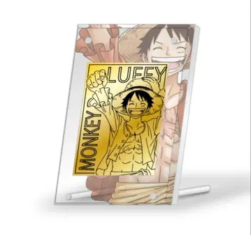 원피스 무기와라 스토어 포인트 경품 루피 메탈 플레이트