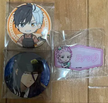 윈브레 세이부엔 유원지 WIND BREAKER 벚꽃 스기시타 키류 캔뱃지