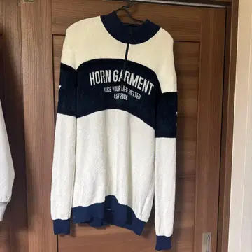 HORN GARMENT 플리스 집업 스웨터