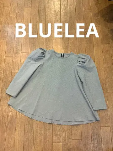 BLUELEA 블루레아 일본제 퍼프 슬리브 블라우스 사이즈 F