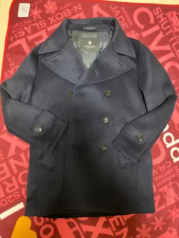 새상품 BLACK LABEL 네이비 피코트