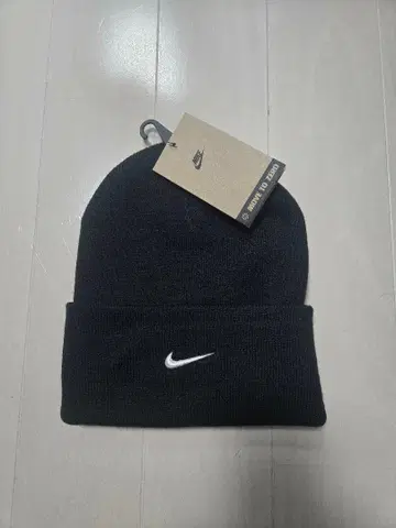 NIKE 나이키 니트 모자 비니 미사용품!