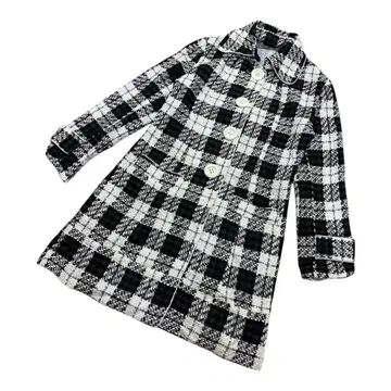 [ meubles monde ] 롱 코트 트위드 소재 A라인 새상품급