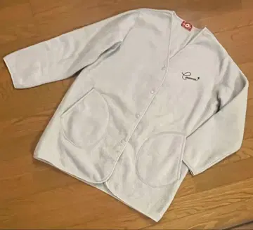 시착만 한 상품, 고품질 컨버스 플리스 롱 코트 M 사이즈 그레이