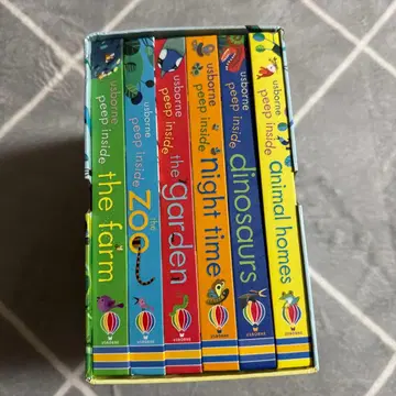 Peep Inside 시리즈 6권 영어 그림책