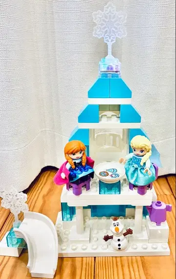 레고 듀프로 안나와 눈의 여왕 빛나는! 엘사의 아이스 캐슬 10899