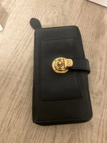 폴로 장지갑 라운드 지퍼