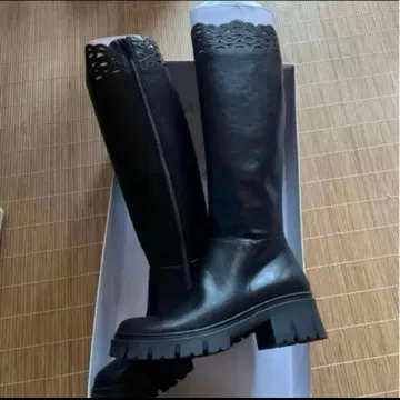 RANDA 롱 부츠 블랙 L 사이즈 라스트 한 켤레!