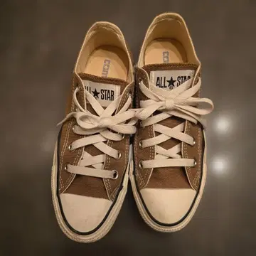 CONVERSE ALL STAR 브라운 스니커즈
