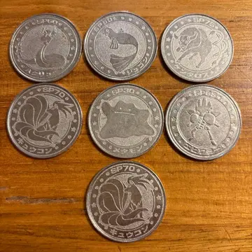 포켓몬 메달 코인 6개 세트