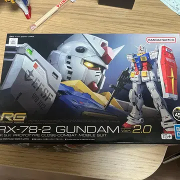 [ 새상품 ] RG RX-78-2 건담 Ver.2.0