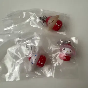 딸기 메지루시 액세서리 산리오 마이멜로디 폼폼푸딩 시나모롤