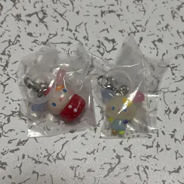 느긋한 메지루시 액세서리 딸기 메지루시 액세서리 우사하나 세트