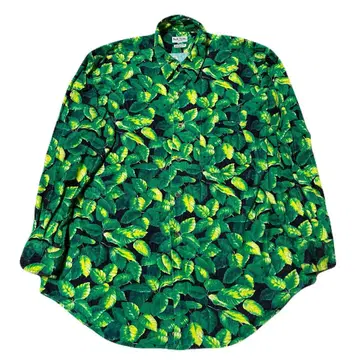 Paul Smith 폴스미스 코듀로이 나뭇잎 패턴 셔츠 셔츠 블라우스