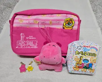 타베코 동물 파우치, 마스코트, 참 세트