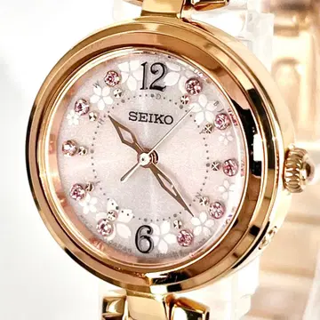 세이코 SEIKO 여성용 손목시계 작동 전파 솔라 연마 완료 s2251