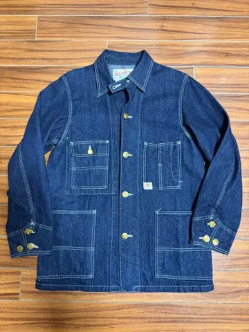 SUGAR CANE 데님 커버올 사이즈 38