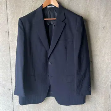LES MUES 남성용 자켓 네이비 스트라이프