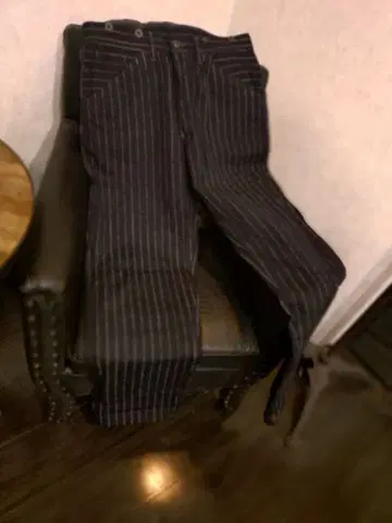 스트라이프 워크 팬츠 32 프리휠러스 FREEWHEELERS