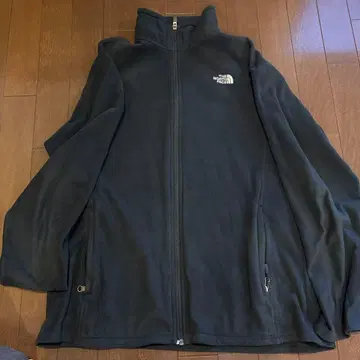 더 노스페이스 블랙 플리스 자켓