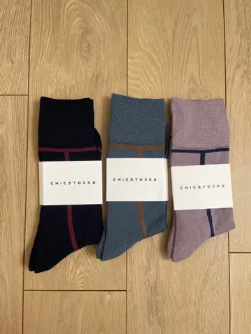 새상품! CHICSTOCKS 삭스 3세트