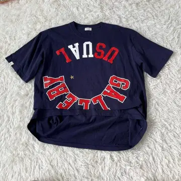 usn 리메이크 네이비 변형 칼리지 로고 T셔츠