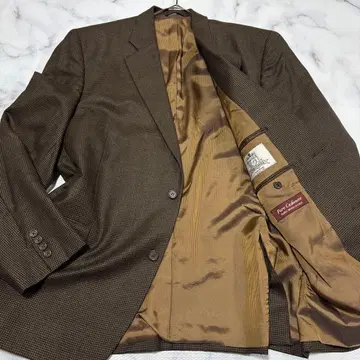 새상품급 캐시미어 100% 하운드투스 테일러드 재킷 3XL 상당