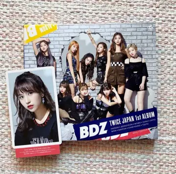 TWICE BDZ 앨범 세트 미나 하이터치 트레이딩 카드 초회 한정판 B