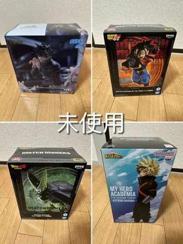 [ 미사용 ] 바쿠고 카츠키 후시구로 메구미 17호 셀 4체