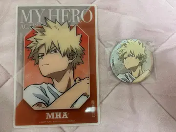 나의 히어로 아카데미아 히로아카 베이스야드 바쿠고 클리어 카드 캔뱃지