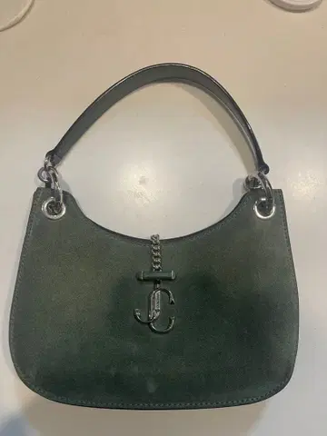 [한정품!] JIMMY CHOO 그린 핸드백