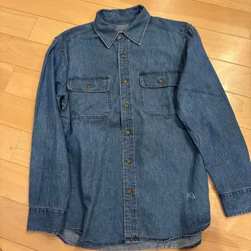 UNIQLO 유니클로 JWA 데님 셔츠 65 Blue L 사이즈