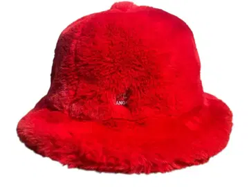 미사용 새상품 캉골 Faux fur 버킷햇 M 사이즈