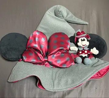 디즈니 리조트 미니 마우스 할로윈 코스프레 모자 58cm 레어 희귀