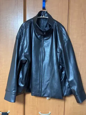 [ 미사용 ] 코팅 오버 사이즈 블루종 3XL women's