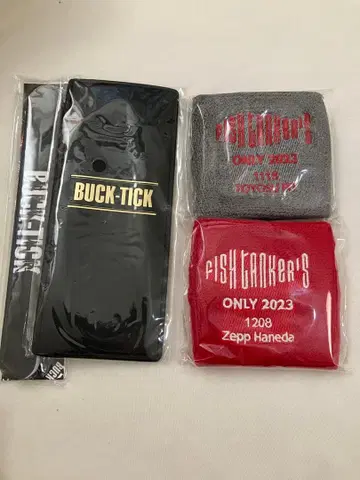 BUCK-TICK 리스트 밴드 FT ONLY 2023 하네다 도요스 부록